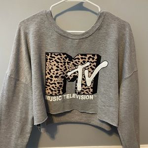 MTV cropped sweatshirt (XL)
